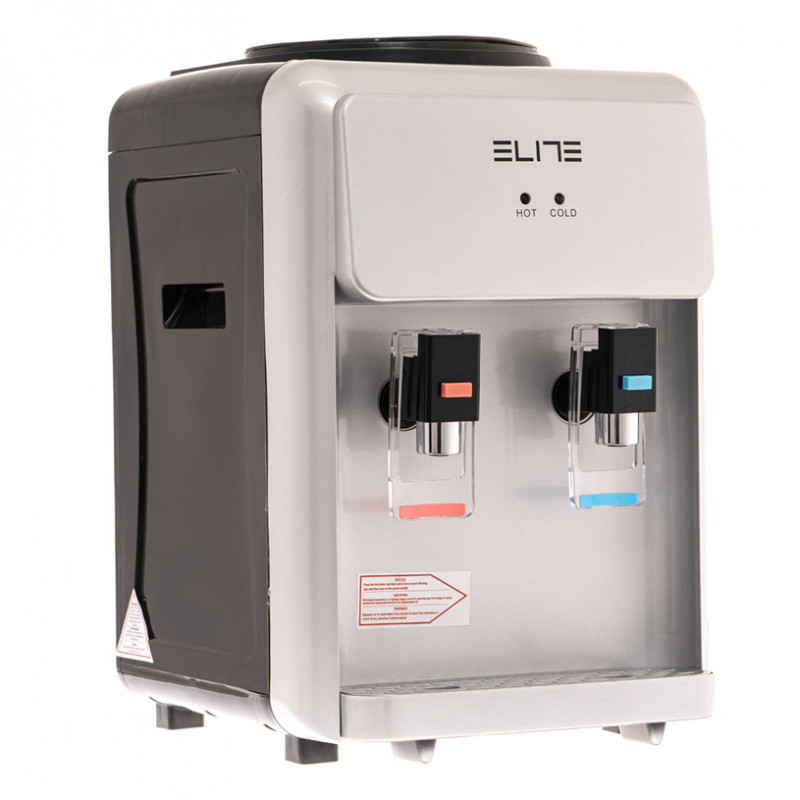 Диспенсър за вода ELITE WDE-2539GR, Затопляне 5 л/ч, Охлаждане 0.75 л/ч, Бял