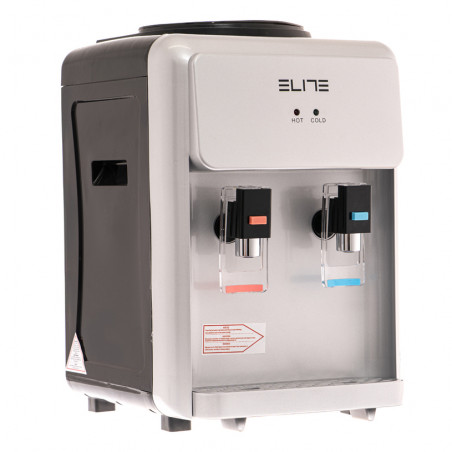 Диспенсър за вода ELITE WDE-2539GR, Затопляне 5 л/ч, Охлаждане 0.75 л/ч, Бял