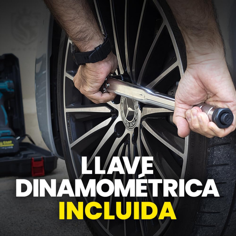 Ударен акумулаторен винтоверт комплект Maktul ‎MKT06-IMPACT, 450W, 300Nm, 2800/3500 об./мин, 2x 4000 mAh, 20V, Син