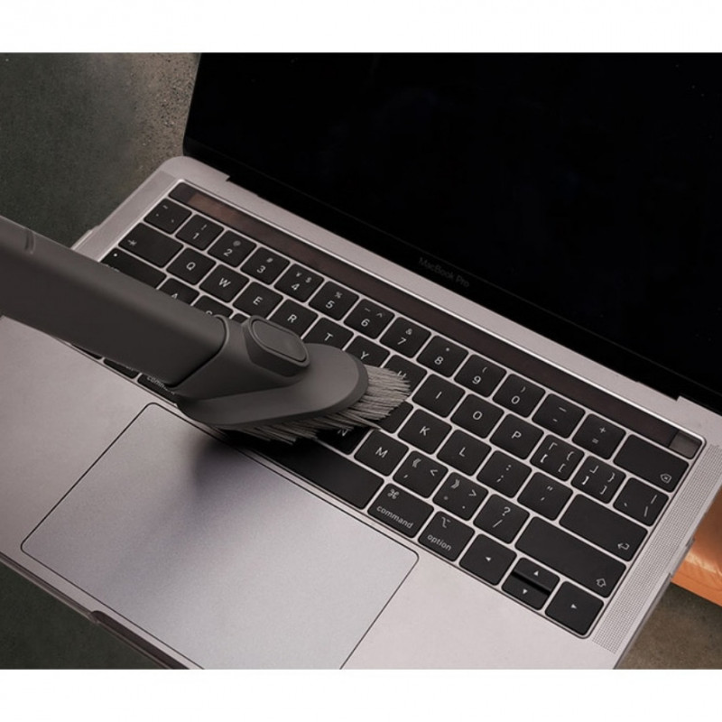 Вертикална прахосмукачка Dreame V11 VVN6, 450W, 150AW, 25000Pa, 125000 об/мин, 0.5 л, 3 режима, 90 мин, OLED, HEPA, Сив/червен