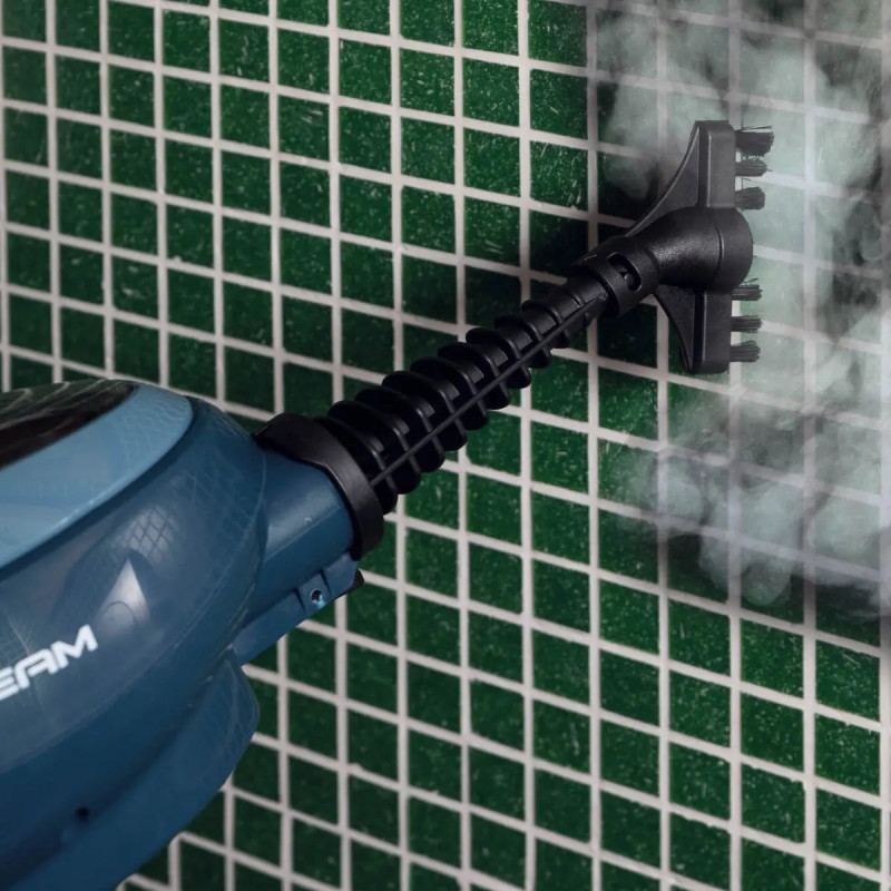 Парочистачка Ariete STEAM MOP 4164/06 10в1, 1500 W, 350 мл, Въртяща се глава, Аксесоари, Син