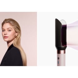 Маша за коса Dyson Airwrap HS09 Co-anda 2x 598757-01, 1700W, 15.2 l/s, 6в1, Автоматично къдрене, Bluetooth, 4 температури, 3 скорости, Интелигентен темп. контрол, Керамично розово/розово злато
