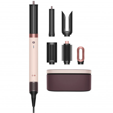 Маша за коса Dyson Airwrap HS09 Co-anda 2x 598757-01, 1700W, 15.2 l/s, 6в1, Автоматично къдрене, Bluetooth, 4 температури, 3 скорости, Интелигентен темп. контрол, Керамично розово/розово злато