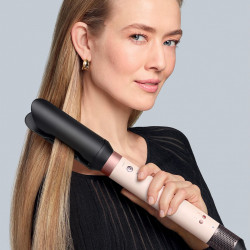 Маша за коса Dyson Airwrap HS09 Co-anda 2x 598757-01, 1700W, 15.2 l/s, 6в1, Автоматично къдрене, Bluetooth, 4 температури, 3 скорости, Интелигентен темп. контрол, Керамично розово/розово злато