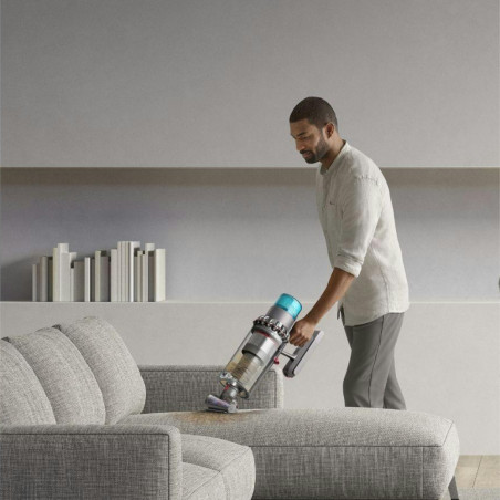 Вертикална прахосмукачка Dyson Gen5detect 446989-01, 280AW, 135000 об/мин, 0.75l, 70 мин, 3 режима, Никел/лилав