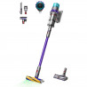 Вертикална прахосмукачка Dyson Gen5detect 446989-01, 280AW, 135000 об/мин, 0.75l, 70 мин, 3 режима, Никел/лилав
