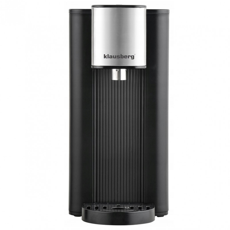 Диспенсър за гореща вода Klausberg KB 7877, 2600W, 2.5l, 95°C, 400-500мл/мин, Индикатор за нивото на вода, CE, RoHS, Черен