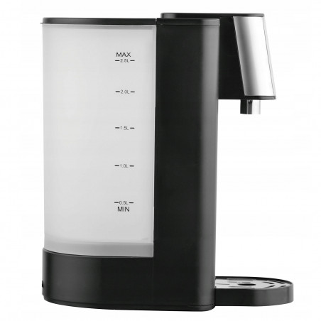 Диспенсър за гореща вода Klausberg KB 7877, 2600W, 2.5l, 95°C, 400-500мл/мин, Индикатор за нивото на вода, CE, RoHS, Черен
