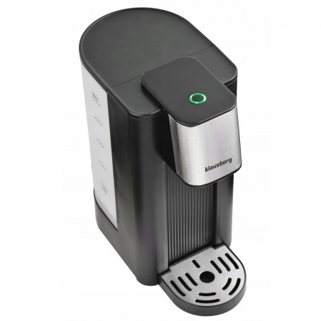 Диспенсър за гореща вода Klausberg KB 7877, 2600W, 2.5l, 95°C, 400-500мл/мин, Индикатор за нивото на вода, CE, RoHS, Черен