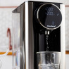 Диспенсър за гореща вода Klausberg KB 7880, 2600W, 2.7l, 40-100°C, 7 темп, Сензорен LED дисплей, Защита от деца, Памет настройки, Инокс/черен