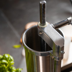 Машина за пълнене на колбаси Klausberg KB 7927, 5 Кг, Ръчна, 14-35мм, 6 фунии, Инокс