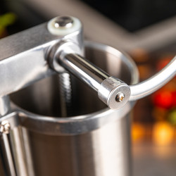 Машина за пълнене на колбаси Klausberg KB 7927, 5 Кг, Ръчна, 14-35мм, 6 фунии, Инокс