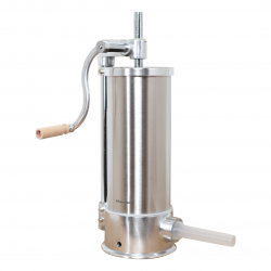 Машина за пълнене на колбаси Klausberg KB 7927, 5 Кг, Ръчна, 14-35мм, 6 фунии, Инокс