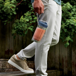 Преносим блендер Ninja Blast Max BC251EUNV, 14.4W, 11.1V, 570 мл, 19000 об/мин, Трошене на лед, До 25 цикъла, Без BPA, Син