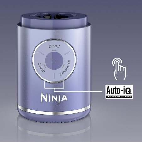 Преносим блендер Ninja Blast Max BC251EULD, 14.4W, 11.1V, 570 мл, 19000 об/мин, Трошене на лед, До 25 цикъла, Без BPA, Лилав