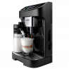 Кафеавтомат DeLonghi Magnifica PLUS ECAM 320.60.B, 1450W, 15 bar, 1.8l, 15 програми, 13 нива на смилане, TFT тъчскрийн, LatteCrema Hot, Опция за кафе на зърна, Черен