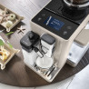 Еспресо машина DeLonghi Rivelia Sand Beige EXAM440.55.BG, 1450W, 19 bar, 1.4l, Тъчскрийн TFT, Twin Shot, Bean Adapt, LatteCrema Hot, 16 напитки, Бежов