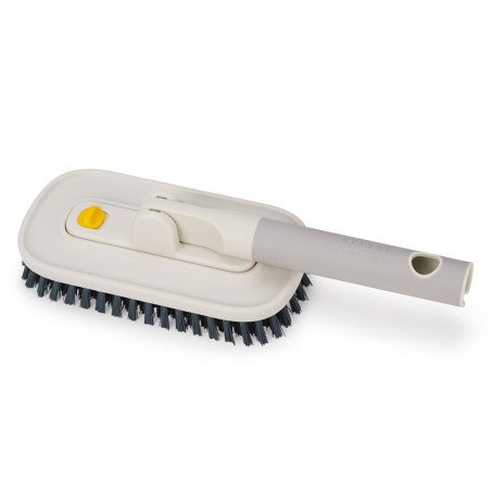 Четка за почистване на плочки Joseph Joseph CleanTech 6500022, 31 см, Отвор за окачване, Сив/Жълт