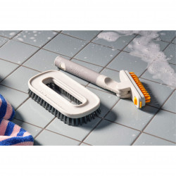 Четка за почистване на плочки Joseph Joseph CleanTech 6500022, 31 см, Отвор за окачване, Сив/Жълт