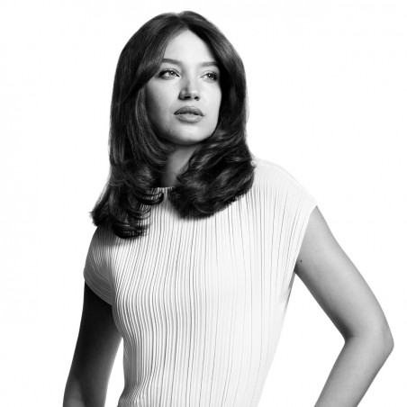 Преса за коса Dyson HT01 Airstrait Bco/Dbu, 1600W, 140°C, Йонизация, 6 нива на темп, Щадяща косата, Медно покритие, LCD, Син/меден