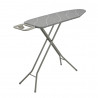 Маса за гладене Kinghoff KH 1939, 114x35.5 см, 7 позиции за регулиране, Поставка за ютия, Сив