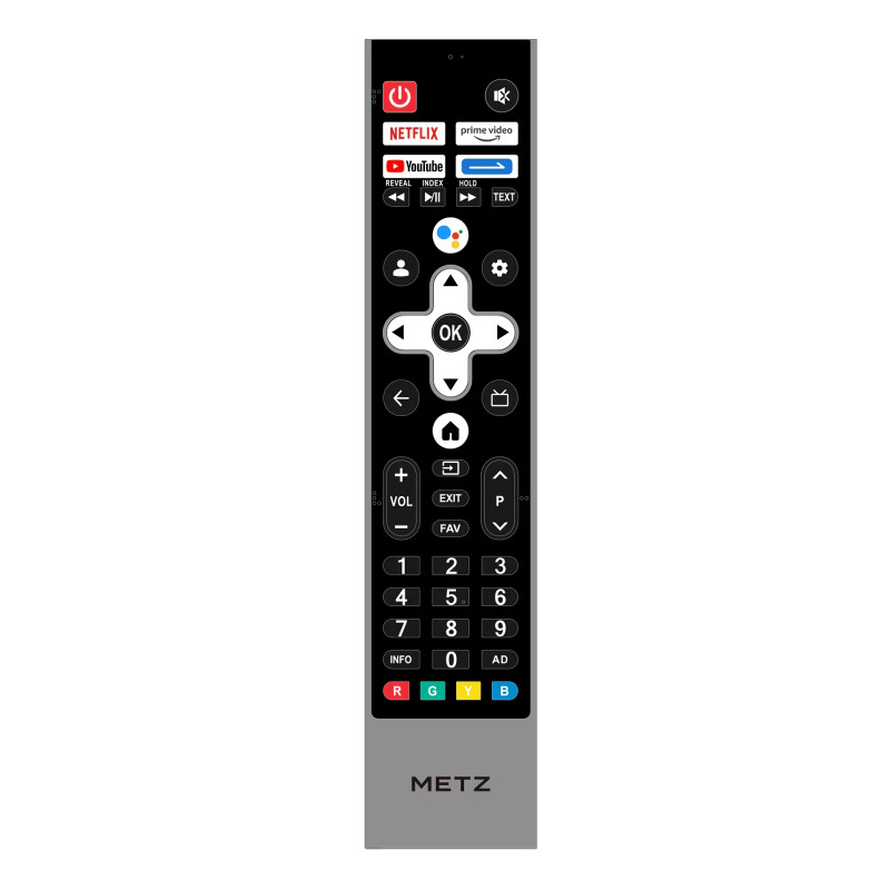 Телевизор METZ blue 50MQD7500Z, 50", 126 см, 3840x2160 4K UHD, QLED/Direct LED, Wi-Fi, Dolby Vision™, Dolby Atmos®, Черен