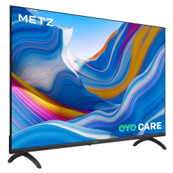 Телевизор METZ blue 32MTE6000Z, 32", 80 см, 1366x768 HD Ready, Google TV, LCD / Direct LED, SMART, Bluetooth, Черен