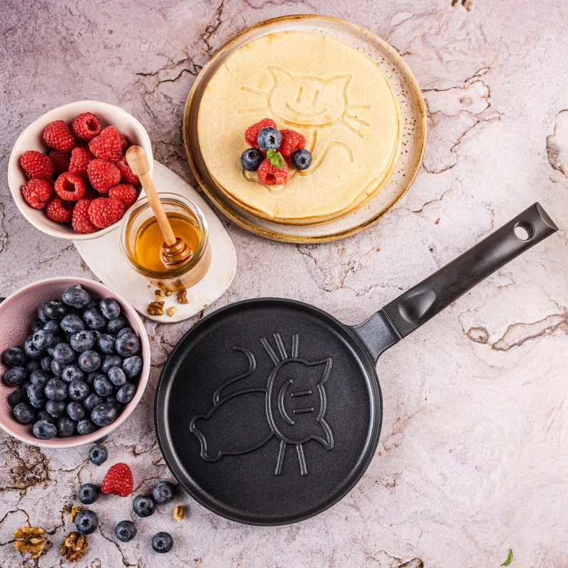 Комплект ножове Klausberg KB 7977, 8 части, Неръждаема стомана, Стойка, Държач за кухненска хартия, Черен