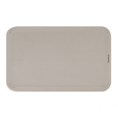 Комплект ножове Klausberg KB 7978, 8 части, Неръждаема стомана, Стойка, Държач за кухненска хартия, Бежов