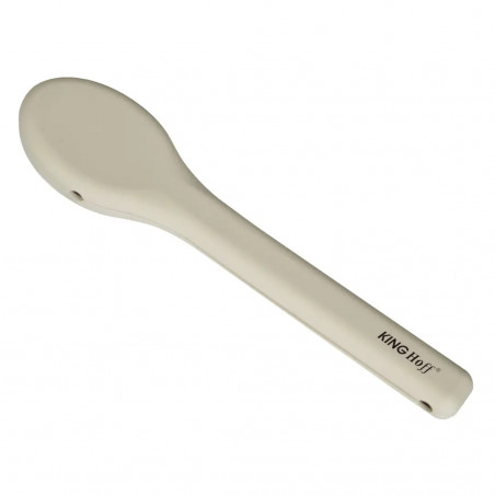 Комплект 3 бр прибори за хранене Kinghoff KH 1954, Силиконов калъф за съхранение, Неръждаема стомана, Сребрист