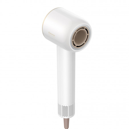 Сешоар Dreame Glory, 1400W, 110000 об/мин, 4 темп, 2 скорости, 57°C, Йонизация, NTC термосензор, LED индикатори, Бял