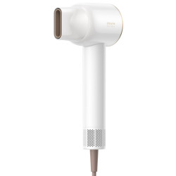 Сешоар Dreame Glory, 1400W, 110000 об/мин, 4 темп, 2 скорости, 57°C, Йонизация, NTC термосензор, LED индикатори, Бял