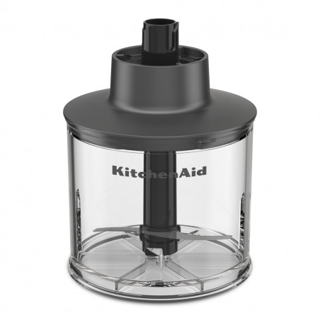 Пасатор, чопър и миксер 3в1 KitchenAid 5KHBRV75BM, 12V, 2 променливи скорости, 5 функции, USB-C зареждане, Черен