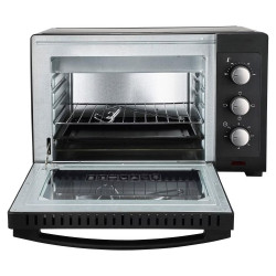 Електрическа фурна Esperanza EKO008N, 1280W, 20 л, 100-230C, Таймер 60 мин, Черен