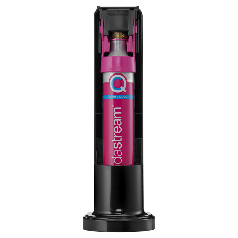 Машина за газирана вода SodaStream GAIA, 1 л, Ръчна карбонизация, 2 степени, Без BPA, Черен