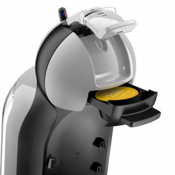 Комплект кафемашина с 6 пакета капсули Krups Mini Me KP123B10, 15 бара, 1500 W, 0.8 л, Сив/Черен