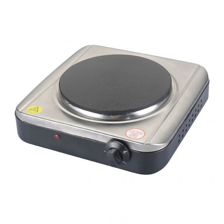 Котлон Rosberg R51445KR, 1500W, 18.5 см, Ръчно управление, 4 степени, Сребрист