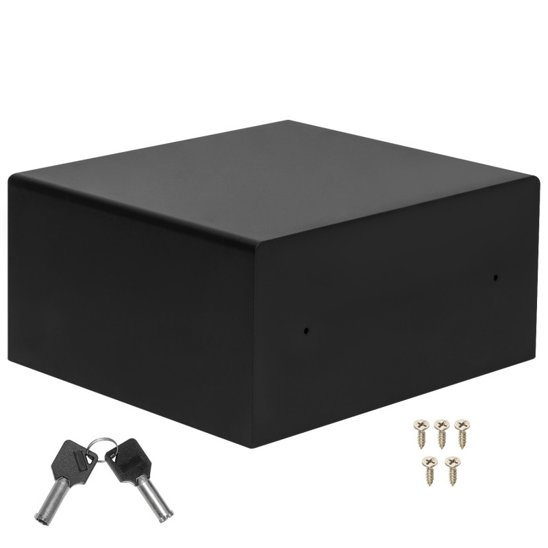 Електронен сейф Adler AD 1045, 200x420x370 мм, 14 л, Блокиране след 4 грешни опита, Предупреждение за изтощена батерия, Черен