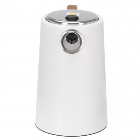 Електрическа кана Adler AD 1352, 2200W, 1.7 л, STRIX, Въртяща се основа, Автоматично изключване, Бял