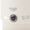 Електрическа кана за туризъм Adler AD 1388b, 650W, 0.8 л, Сваляем капак, Въртяща се основа, Бежов