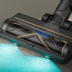 Вертикална прахосмукачка Dreame Z30 AquaCycle VZV77B, 855W, 310AW, 150000 об/мин, 3 степени, 0.32/0.4/0.6 л, 90 мин, HEPA H14, LED, Безчетков мотор, Черен