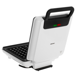 Гофретник Mesko MS 3091, 1800W, Незалепващо покритие, 2 плочи, Неплъзгащи се крачета, Бял