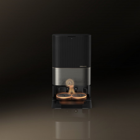 Прахосмукачка робот Dreame X50 Ultra RLX85CE-6-BK, 20000 Pa, AI разпознаване на препятствия, 360° навигация, Гласово управление, UV стерилизация, Черен/златист