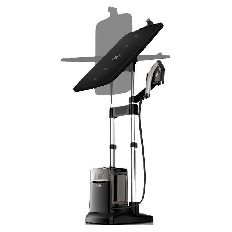 Уред за гладене с пара Tefal Ixeo Power QT2028F0, 2170W, 1.1 л, 100г/мин, Система против котлен камък, Автоматично изключване, Черен