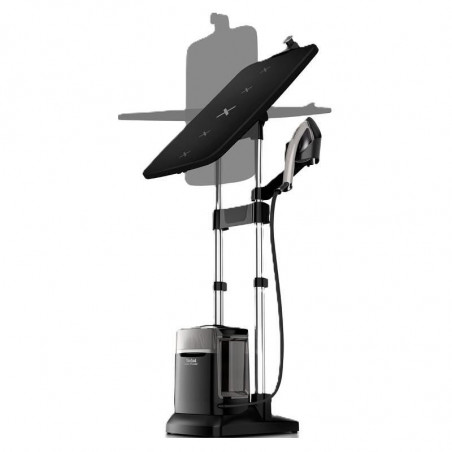Уред за гладене с пара Tefal Ixeo Power QT2028F0, 2170W, 1.1 л, 100г/мин, Система против котлен камък, Автоматично изключване, Черен