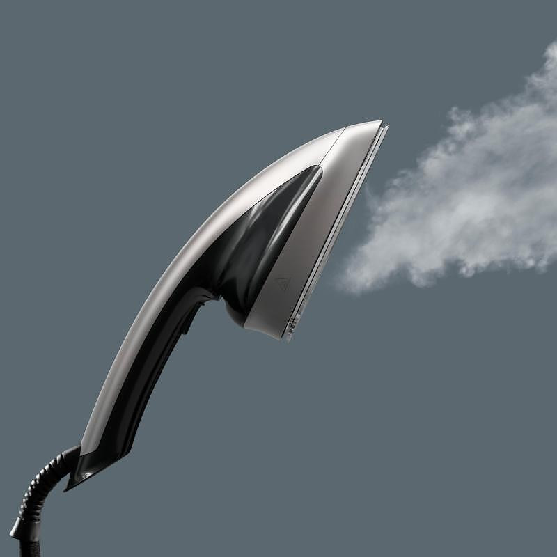 Уред за гладене с пара Tefal Ixeo Power QT2028F0, 2170W, 1.1 л, 100г/мин, Система против котлен камък, Автоматично изключване, Черен