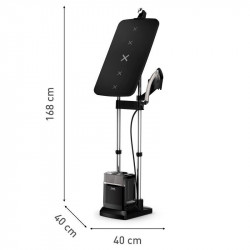 Уред за гладене с пара Tefal Ixeo Power QT2028F0, 2170W, 1.1 л, 100г/мин, Система против котлен камък, Автоматично изключване, Черен