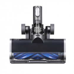 Вертикална прахосмукачка 2в1 Eureka NEC490, 350W, LED дисплей и светлина на четката, Single Cyclone, 60 мин, Станция за самоизпразване и зареждане, Черен