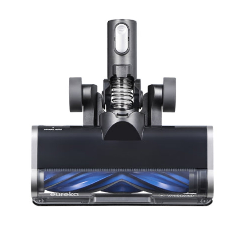 Вертикална прахосмукачка 2в1 Eureka NEC490, 350W, LED дисплей и светлина на четката, Single Cyclone, 60 мин, Станция за самоизпразване и зареждане, Черен