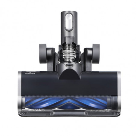 Вертикална прахосмукачка 2в1 Eureka NEC490, 350W, LED дисплей и светлина на четката, Single Cyclone, 60 мин, Станция за самоизпразване и зареждане, Черен